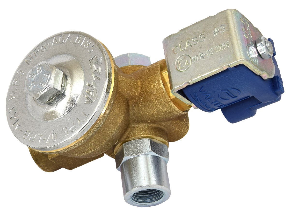 VAL.EL.GAZ.8 - ELECTROVALVE газовый клапан с фильтром VALTEK BFC fi8