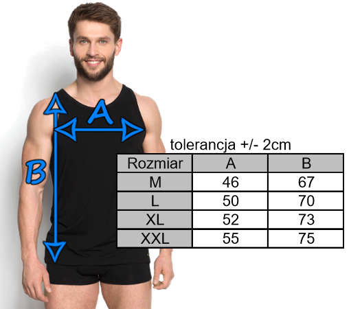 HENDERSON MĘSKI PODKOSZULEK 18732 RL ramiączko XXL Rękaw na ramiączkach