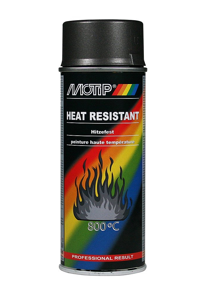 

Motip lakier żaroodporny 800 st. C Czarny 400ml