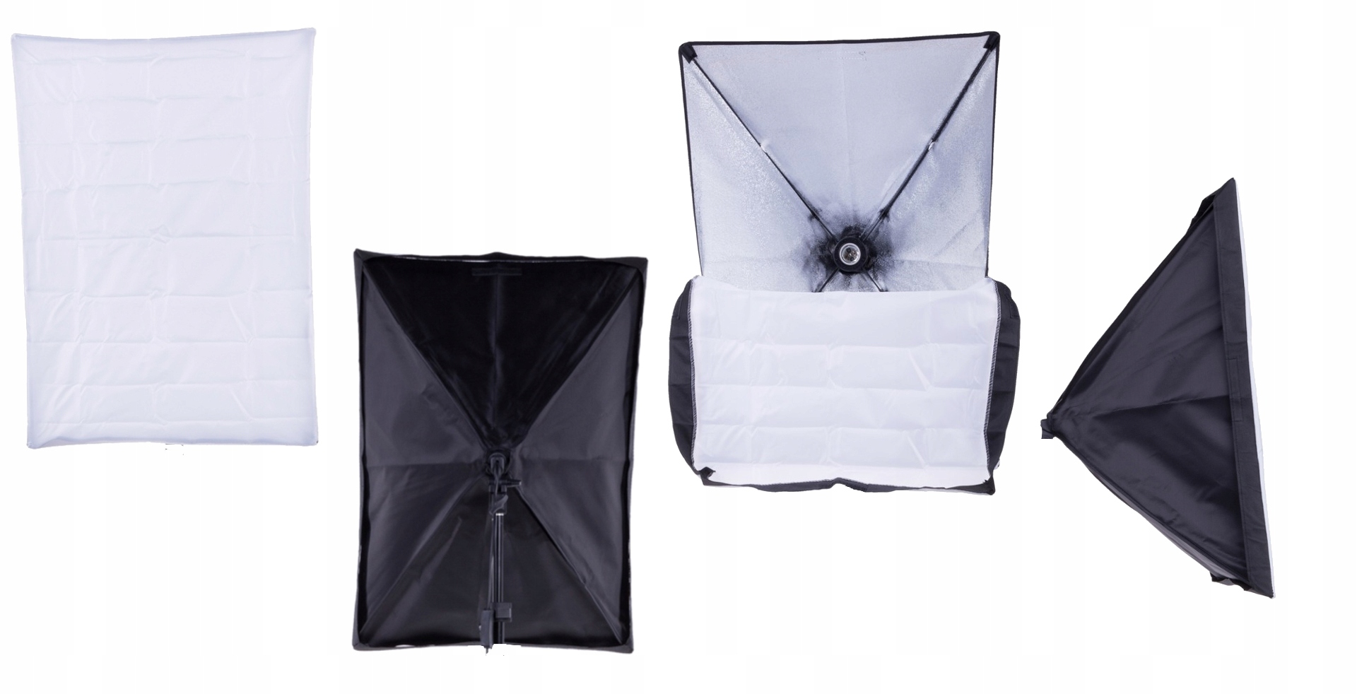

Softbox 50x70 E27 ciągłe błysk Szybki Montaż dyf