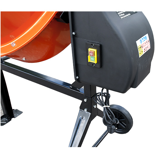 BETONIARKA 180 L 230V ŻELIWO + RĘKAWICE moc 1250 W Rodzaj wieńca żeliwny