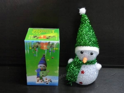 BAŁWANEK DUŻY - ŚWIECĄCA OZDOBA ŚWIĄTECZNA LED (k) Szerokość produktu 9 cm