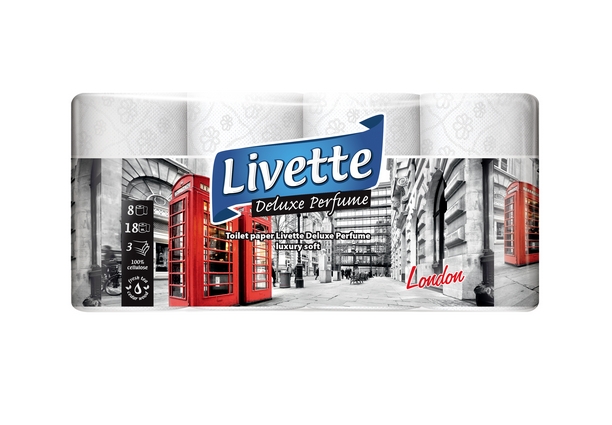 

Papier toaletowy Zefir Livette Deluxe Perfume