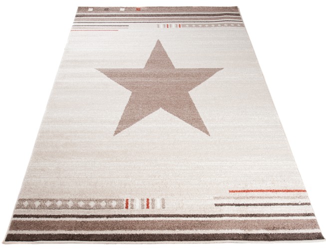 Koberec Marocký Hvězda 160x220 milý soft l916bc