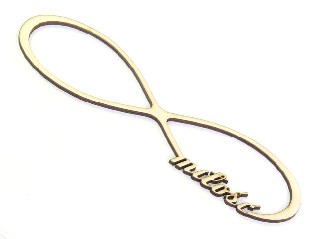 APLIKACJA ŚLUBNA NIESKOŃCZONOŚĆ NAPIS miłość ZR16 Rodzaj inny