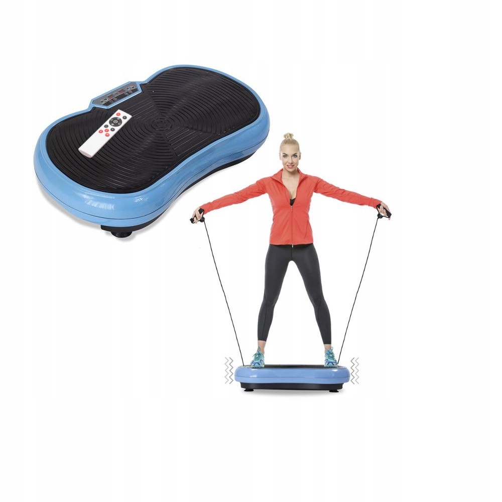 

Platforma Wibracyjna Blue Masażer Vibro + Pilot