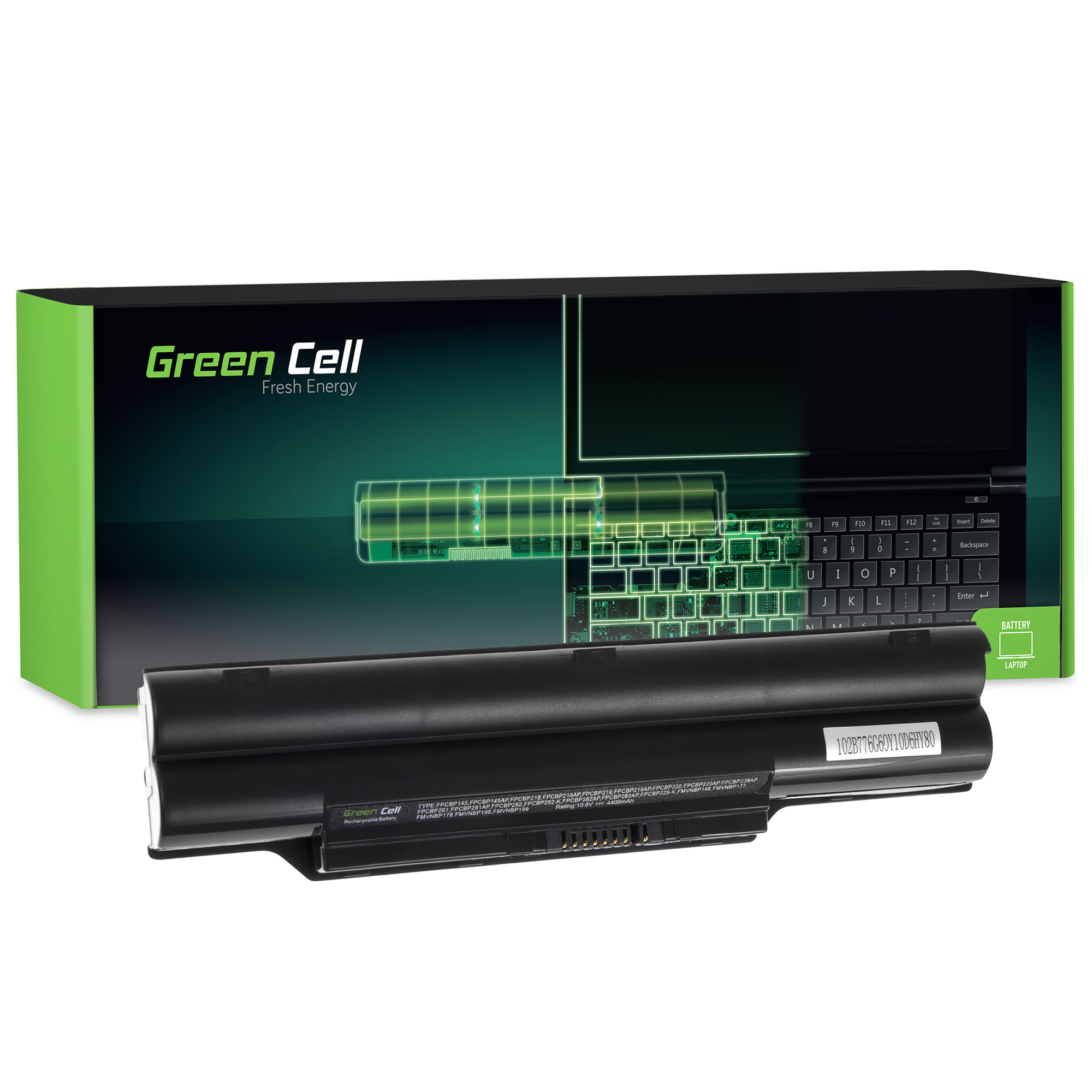

Bateria FPCBP145 do Fujitsu LifeBook E752 S751