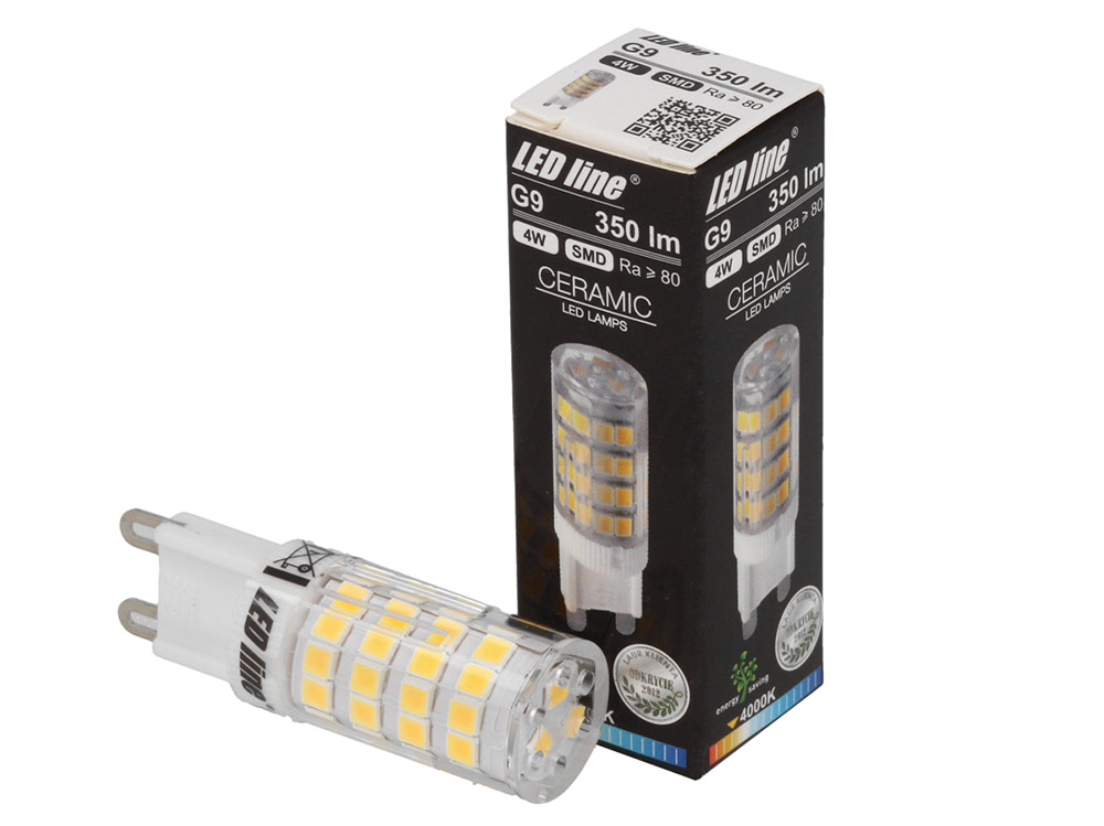 

Żarówka Led G9 4W dzienna 350lm LedLine Mała Hurt