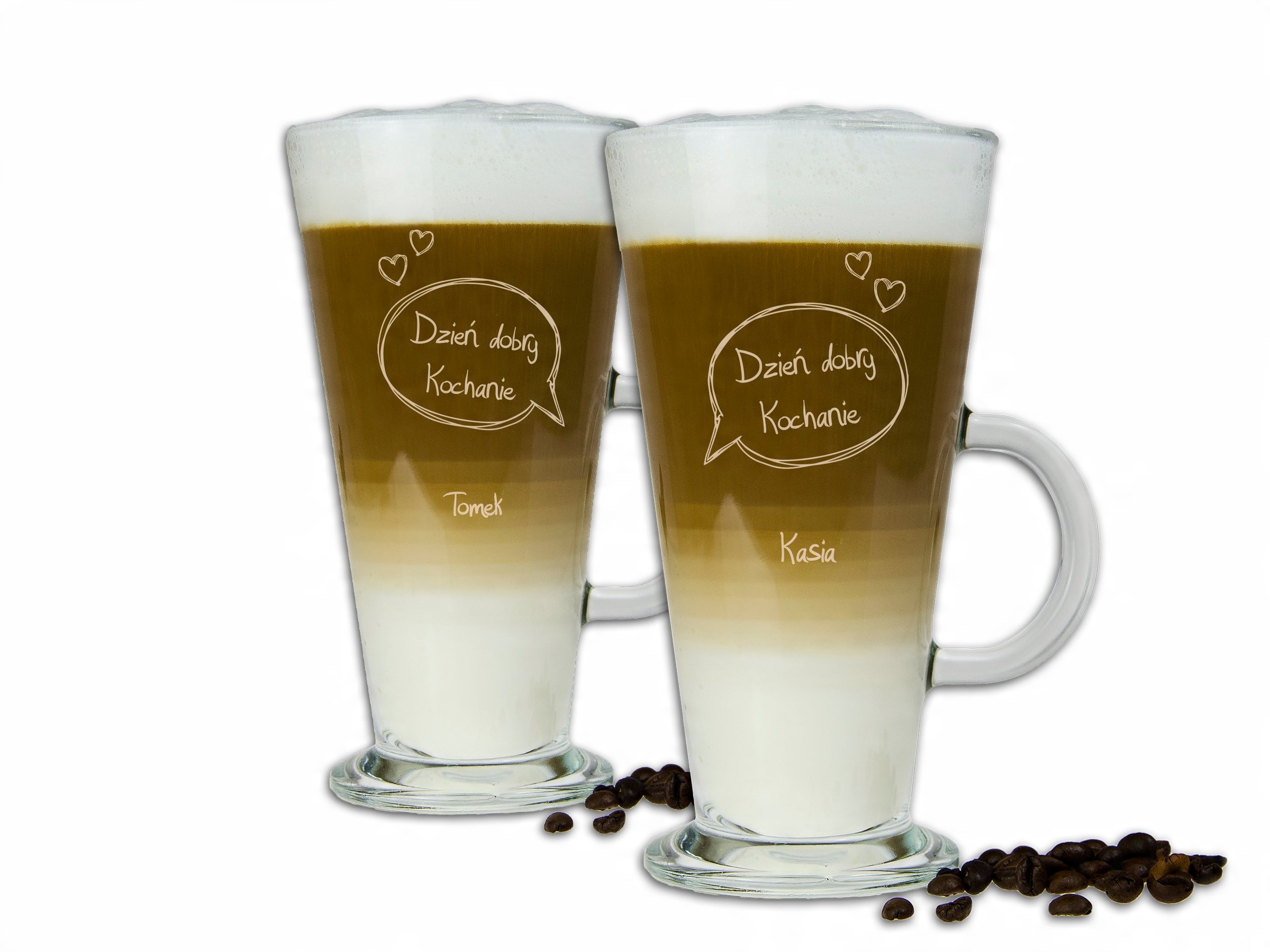 

Zestaw Szklanek Latte Dla Par Żony Męża Na Prezent