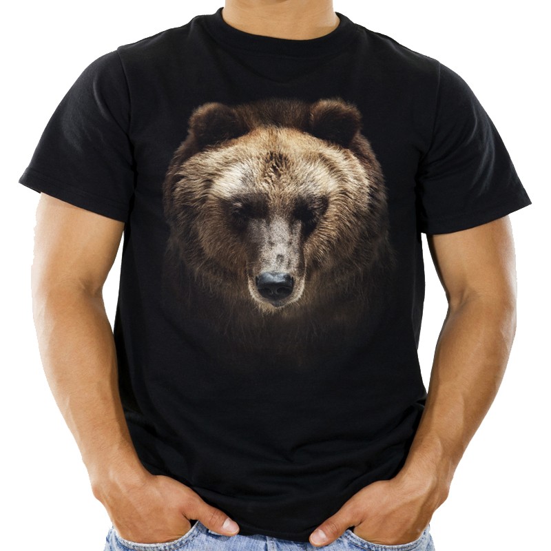 

Koszulka z niedźwiedziem misiem t-shirt S Hq