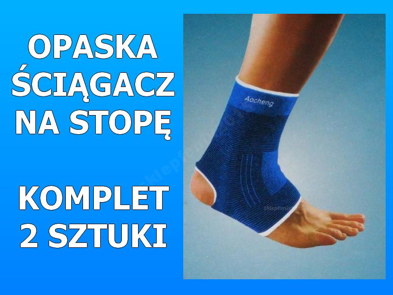 OPASKA ŚCIĄGACZ STABILIZATOR STOPA KOSTKA 2 SZTUKI Marka inna