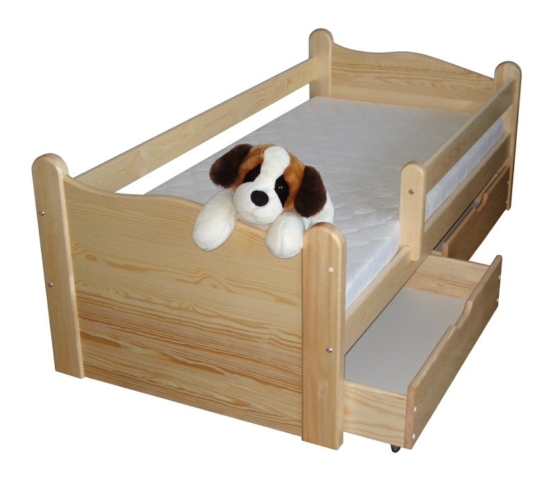 ŁÓŻKO ŁÓŻECZKO DLA DZIECKA DZIECIĘCE MAXI 110X180 Długość 180 cm