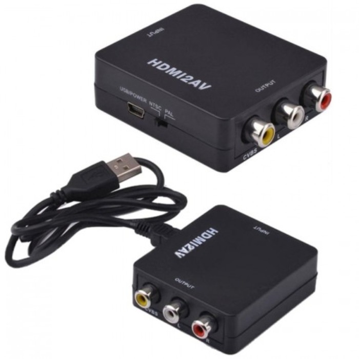 Конвертер з HDMI в 3x Cinch RCA цифровий аналоговий кабель довжина 0.5 м