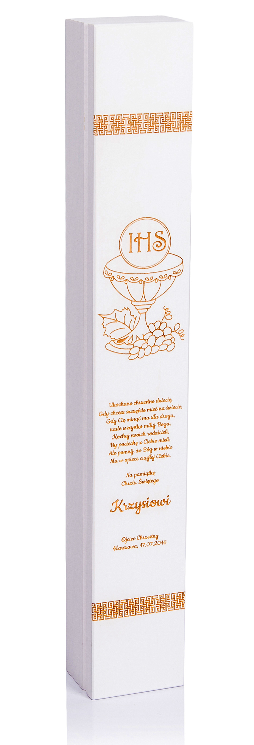 DREWNIANE PUDEKO NA WIEC GRAWER CHRZEST KOMUNIA