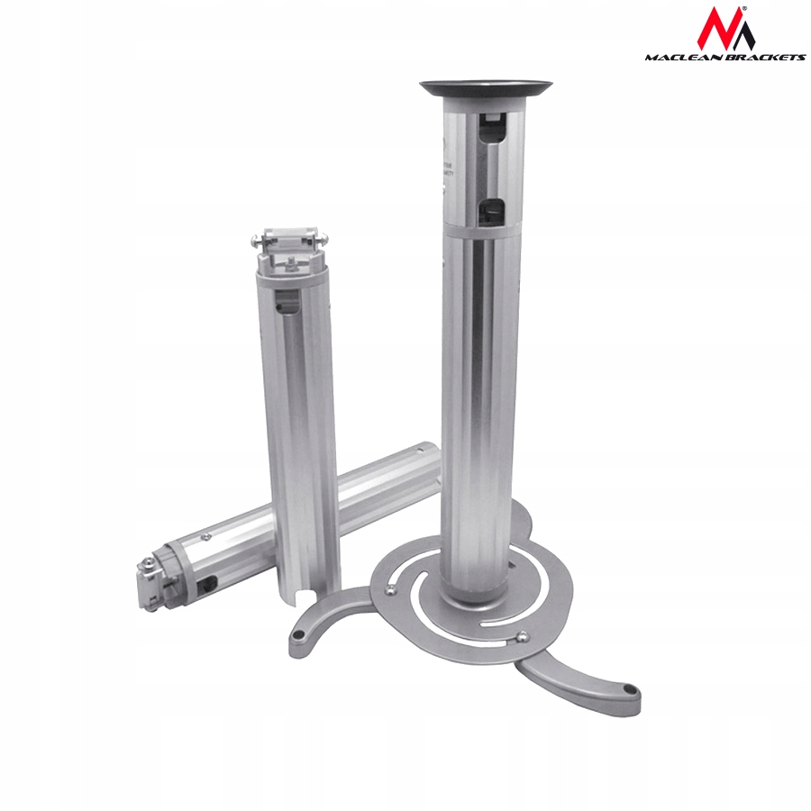 UCHWYT DO PROJEKTORA WIESZAK SUFITOWY UNIWERSALNY OBROTOWY MACLEAN MC-517 Stan opakowania oryginalne