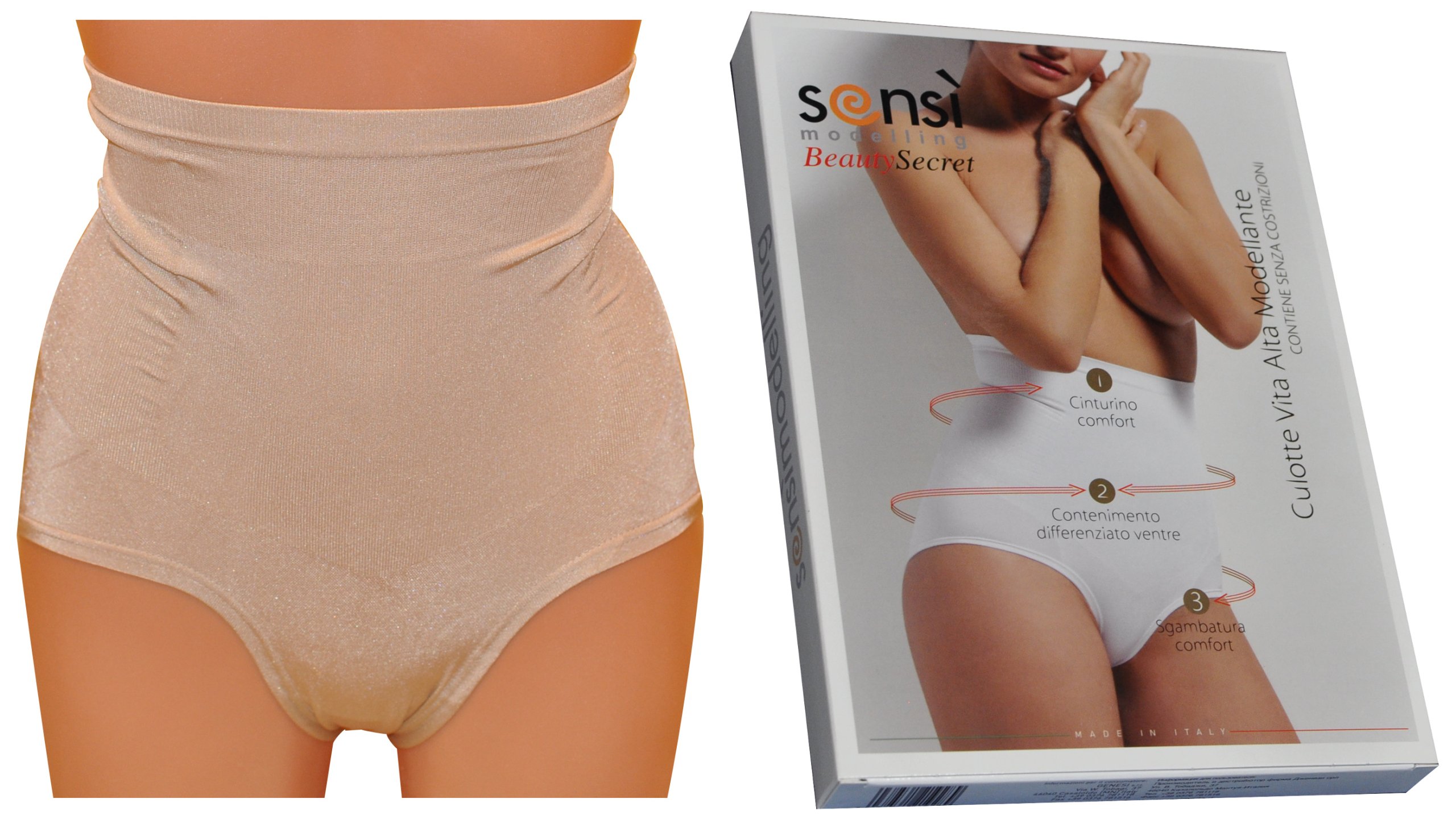 

figi Sensi Culotte Vita Alta Modellante Maxi 46/50