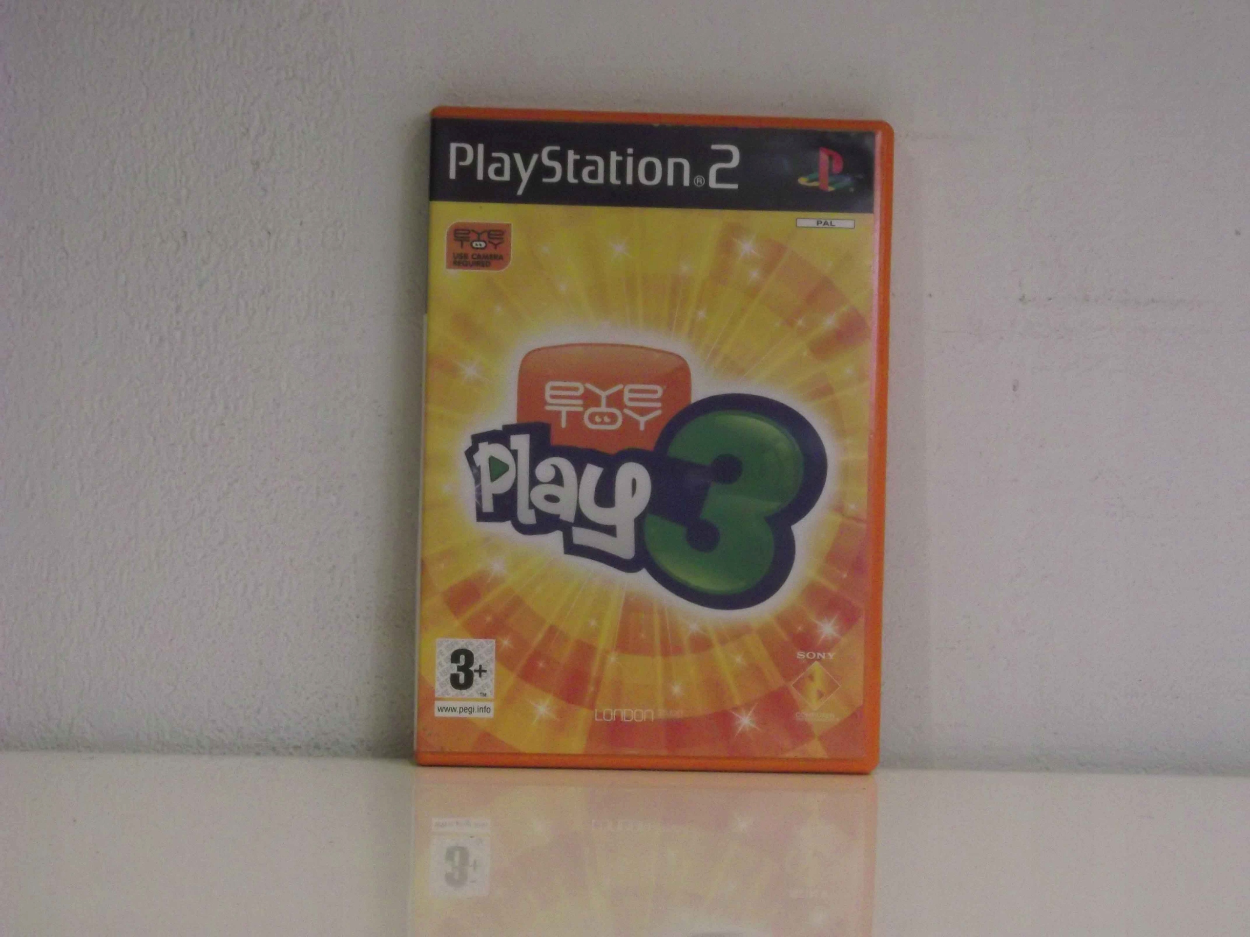 EYETOY PLAY 3 PS2 Platforma Sony PlayStation 2 (PS2)