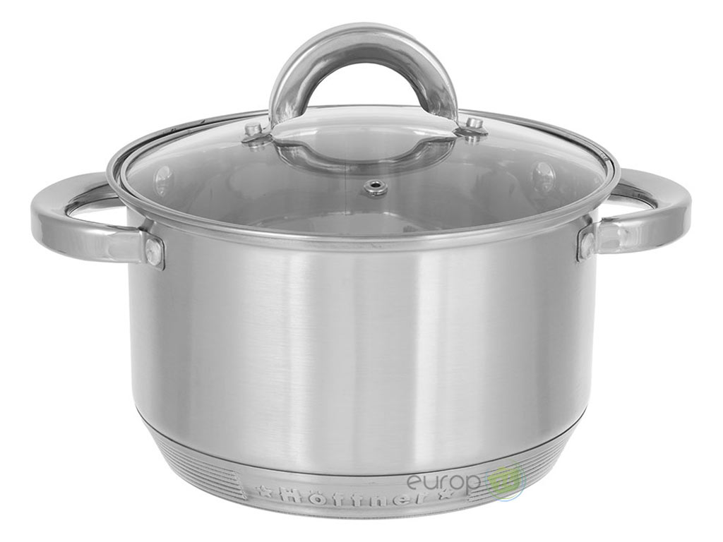 Zestaw garnków stal nierdzewna 8 EL Garnki Hoffner Marka Hoffner