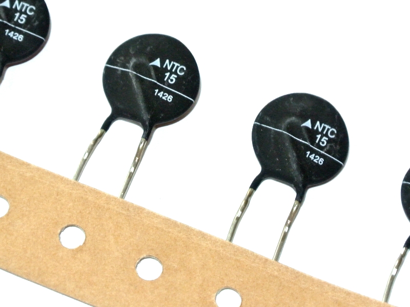 

15R Ntc Termistor 15Ohm 15mm ............. [1szt]