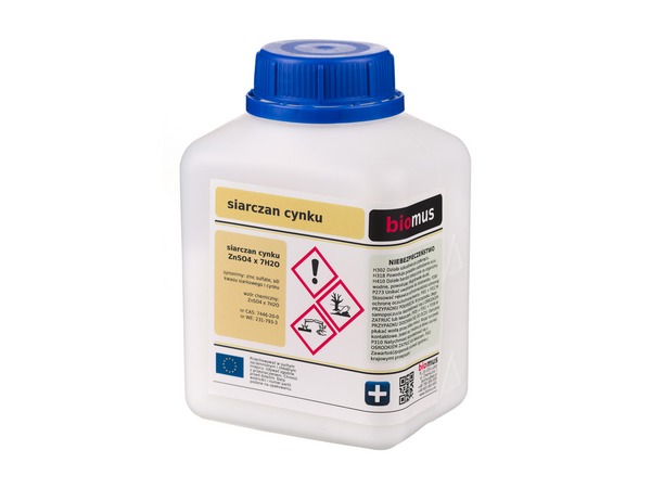 

Siarczan Cynku czysty 500g Biomus