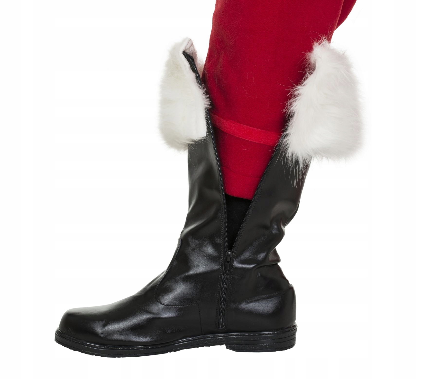 взуття Санта-Клауса шкіра еко хутро екрю R. 44 Розмір 44