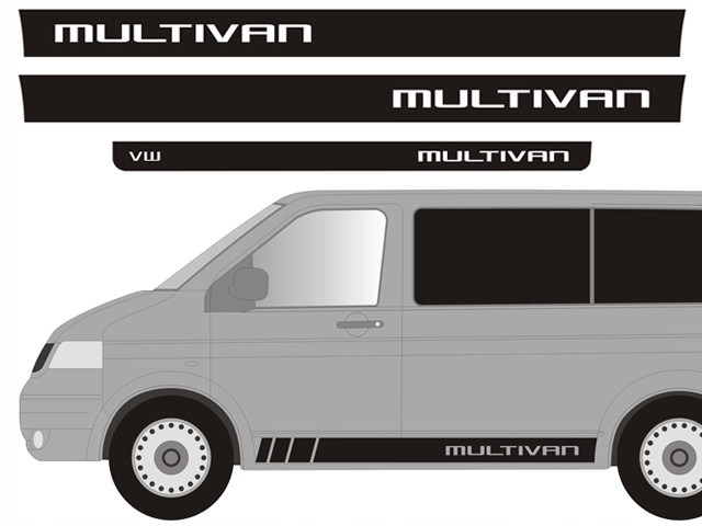 

Naklejki na drzwi bok Vw T5 Transporter Multivan