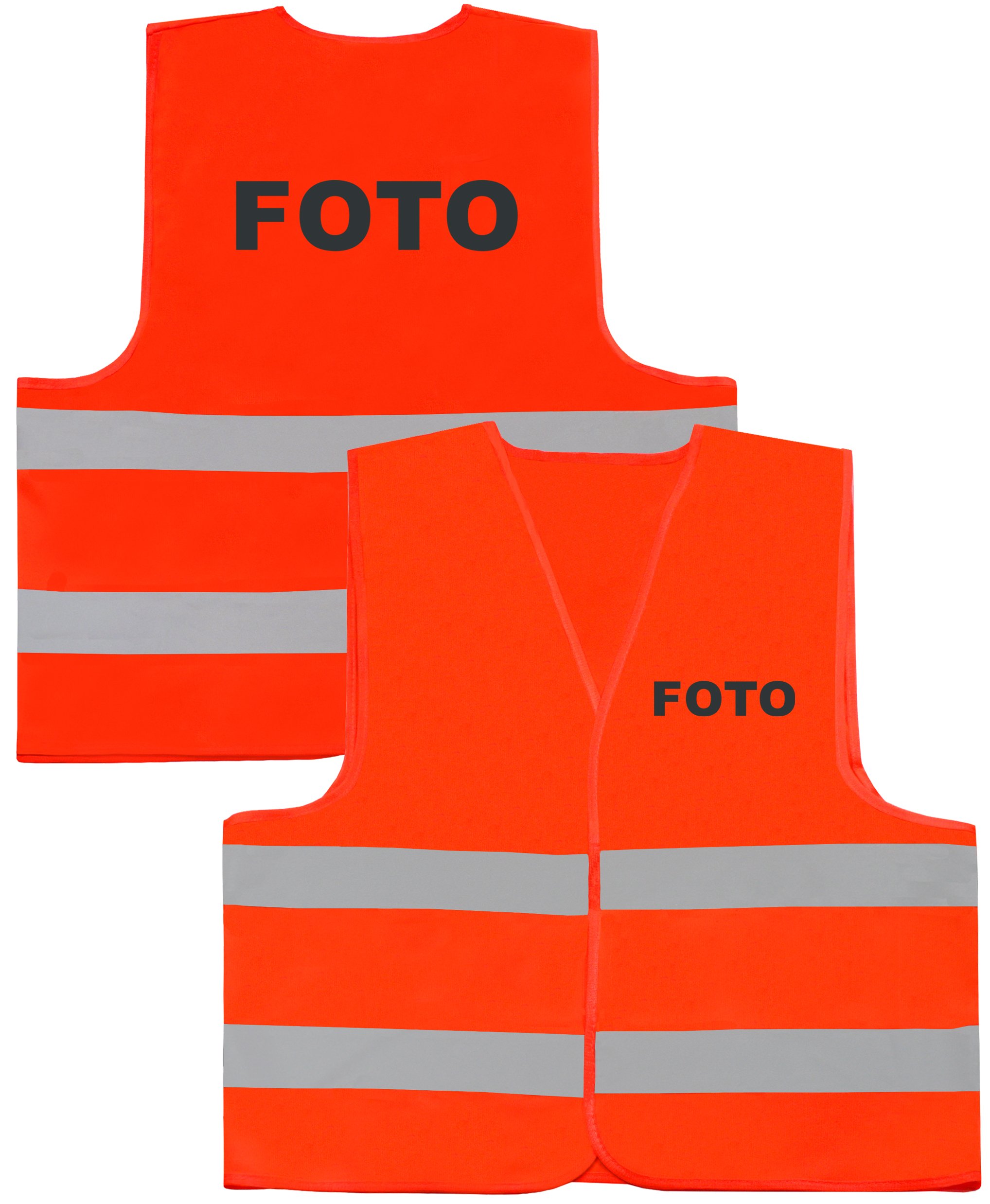 

Odblaskowa Kamizelka Z Nadrukiem Foto En Iso 3XL
