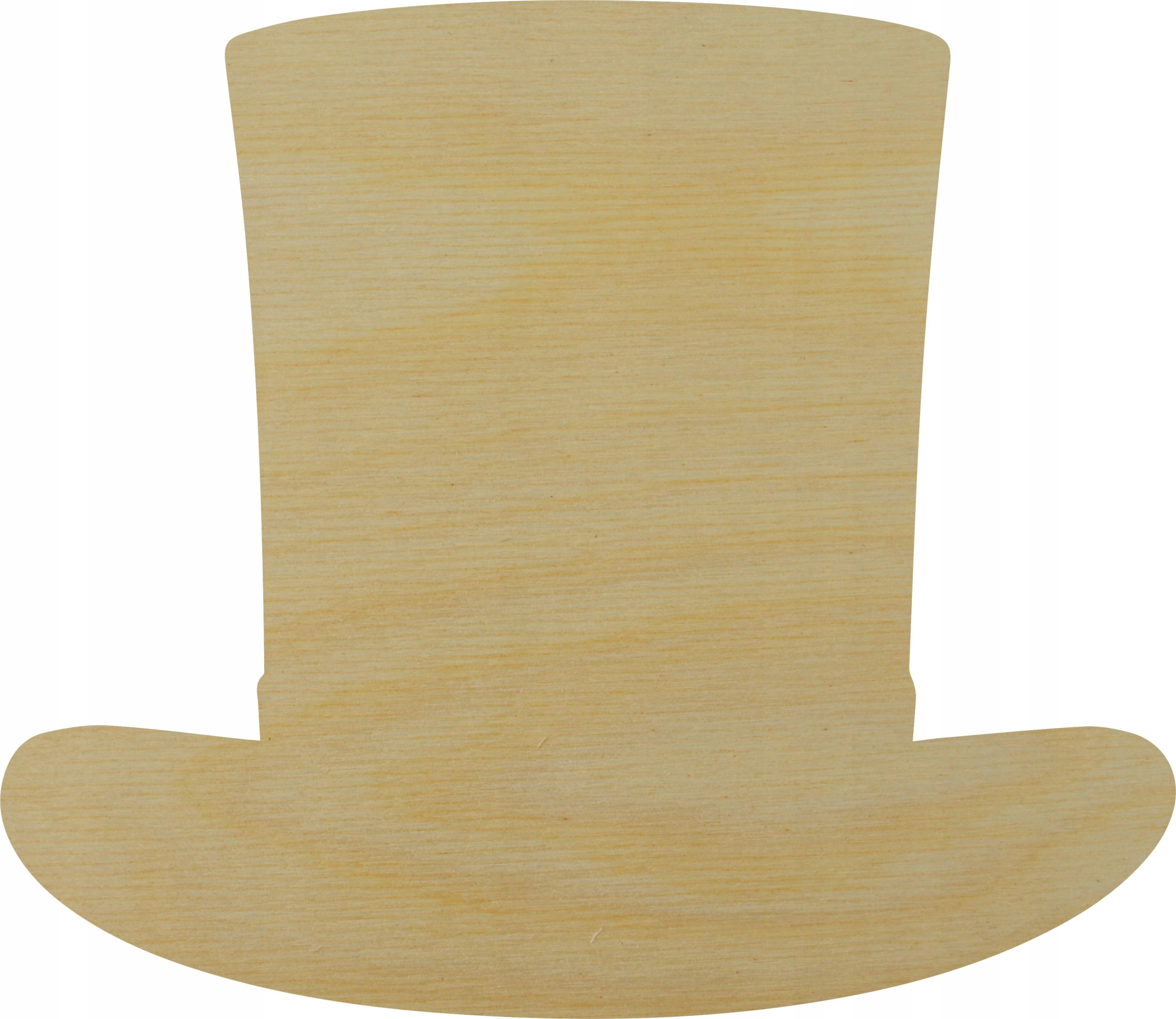 Ozdoba kapelusz 3 cylinder drewno sklejka 20cm