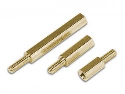 

Dystans tuleja mosiężna 20mm M3 Z/w x10szt