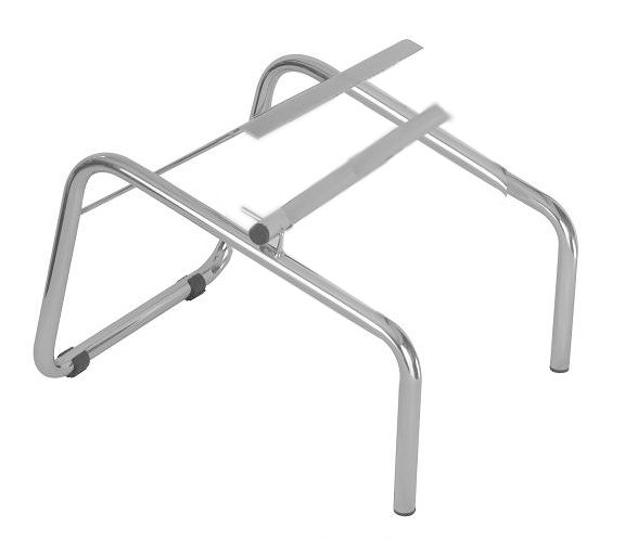 Malý Chromovaný Stojanový Držák Na Ručník