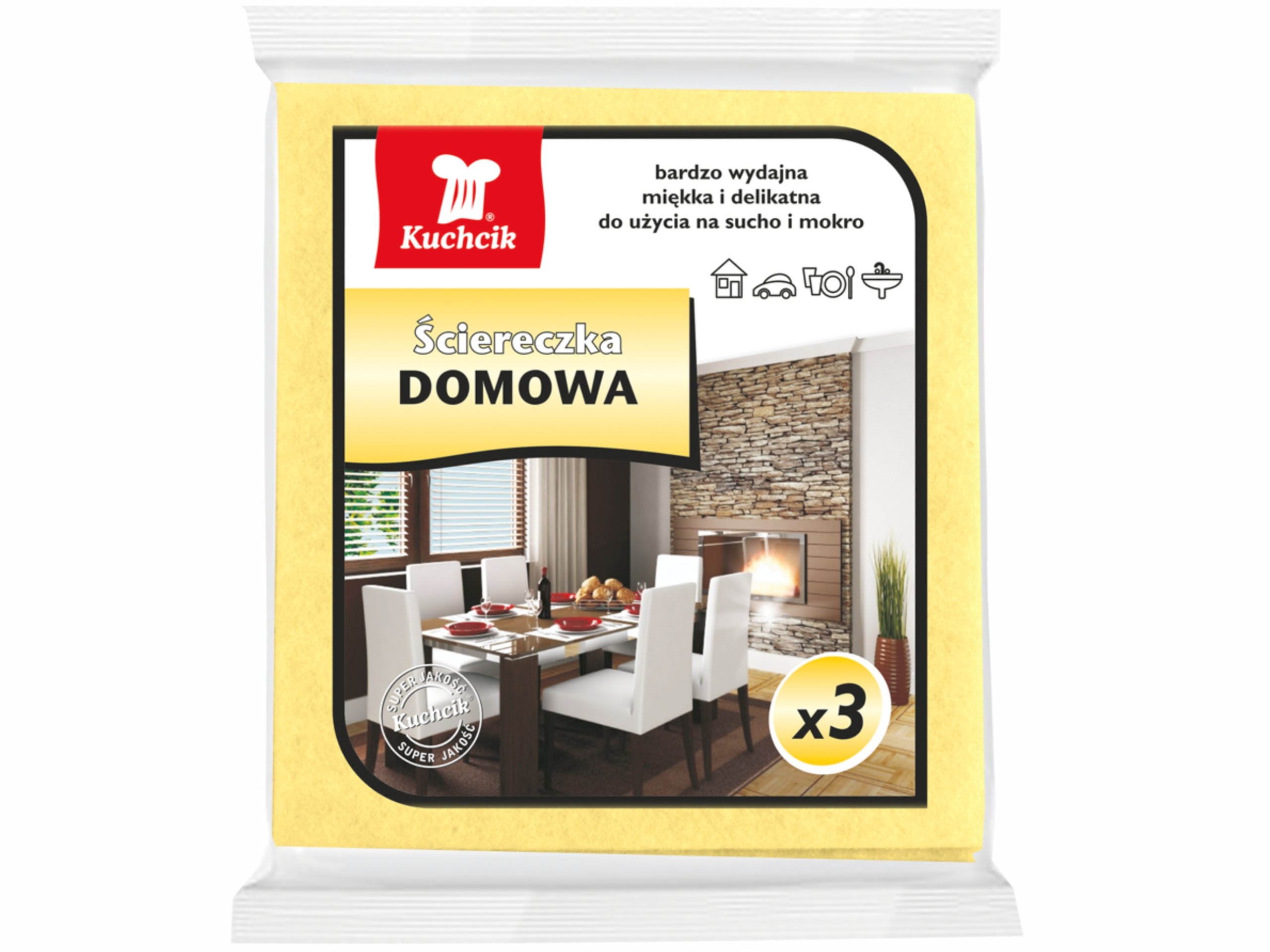 

Ściereczki ściereczka do kurzu domu auta 3 sztuki