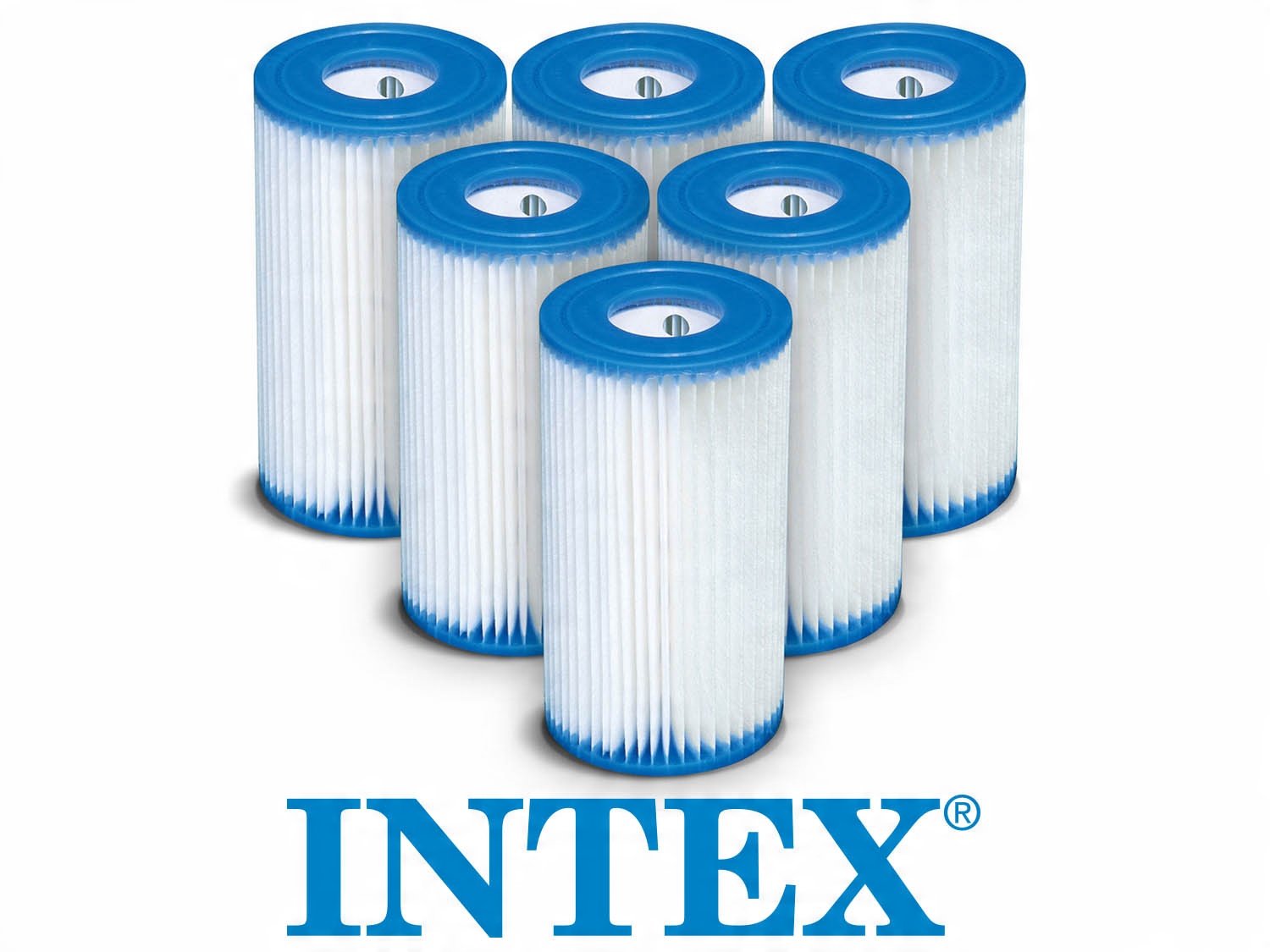 

6 x Filtr do pompy basenowej typ A Intex 29000
