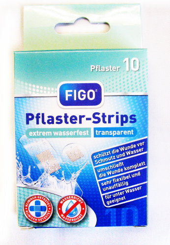 

Figo Plastry ekstra wodoodporne 10szt Z Niemiec