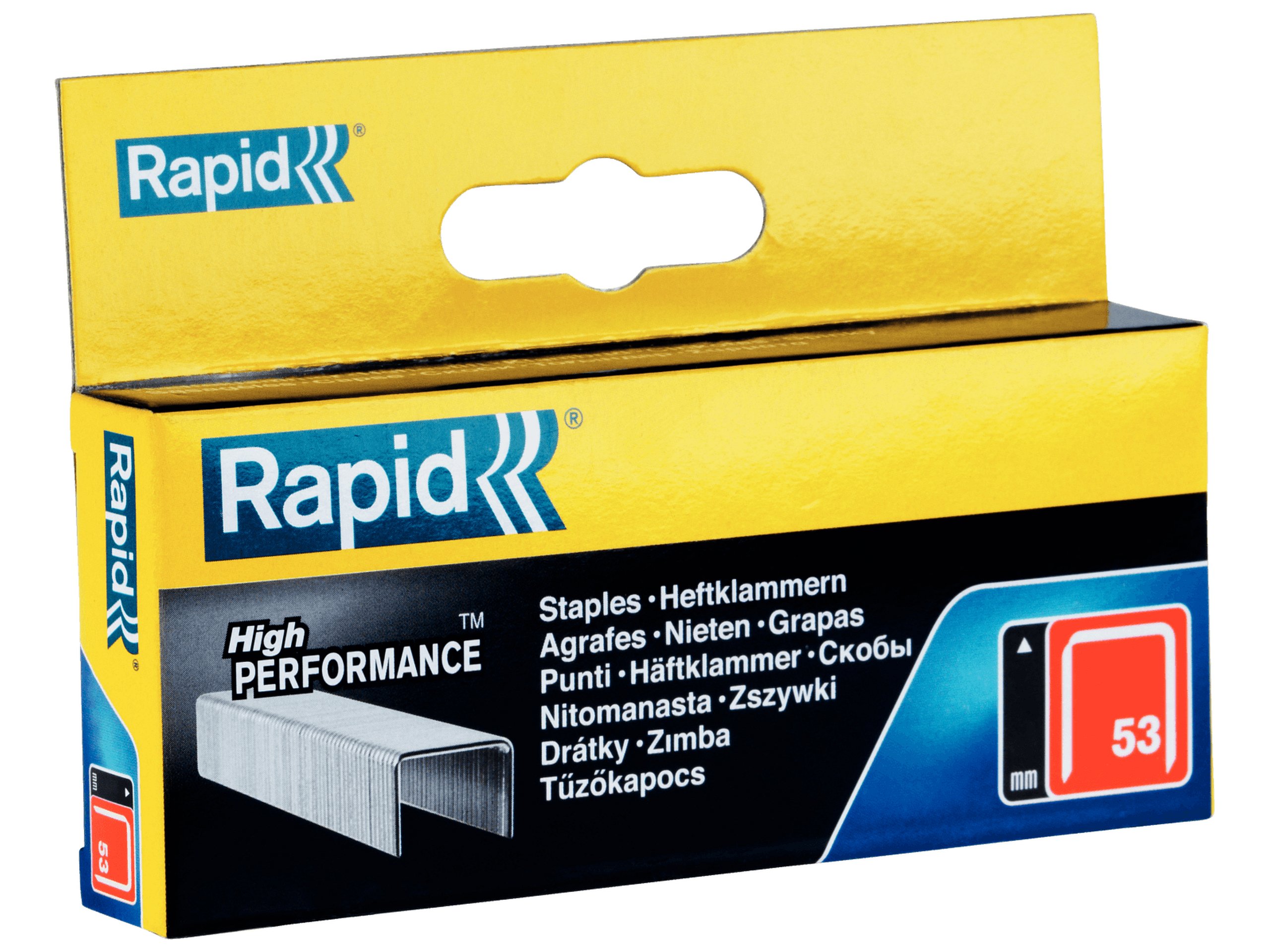 

Zszywki Nr 53 8mm Rapid 53/8 2500 sztuk