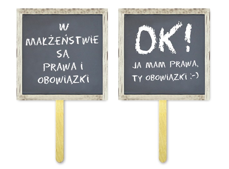 

Karteczki tabliczki do zdjęć ślub fotobudki TL15