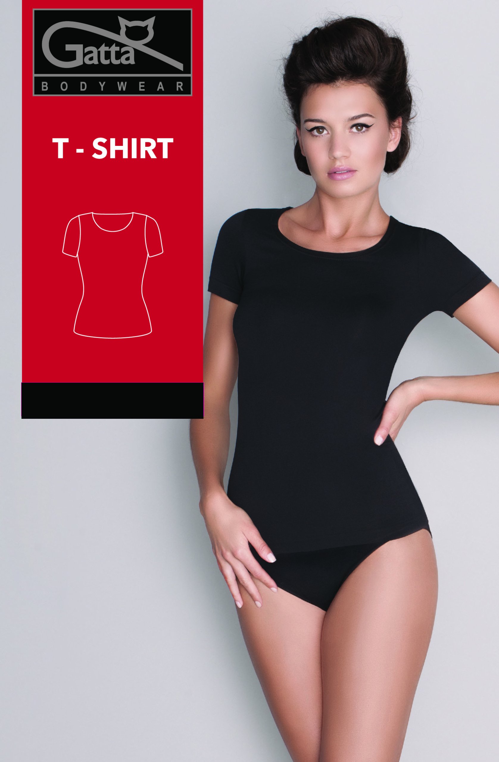 

Gatta t-shirt Bluzka krótki rękaw 10 kolorów # M