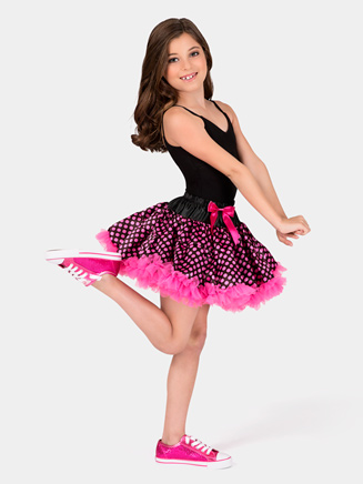 

spódniczka Tutu Tiul Polka Dot PC064 104-110cm