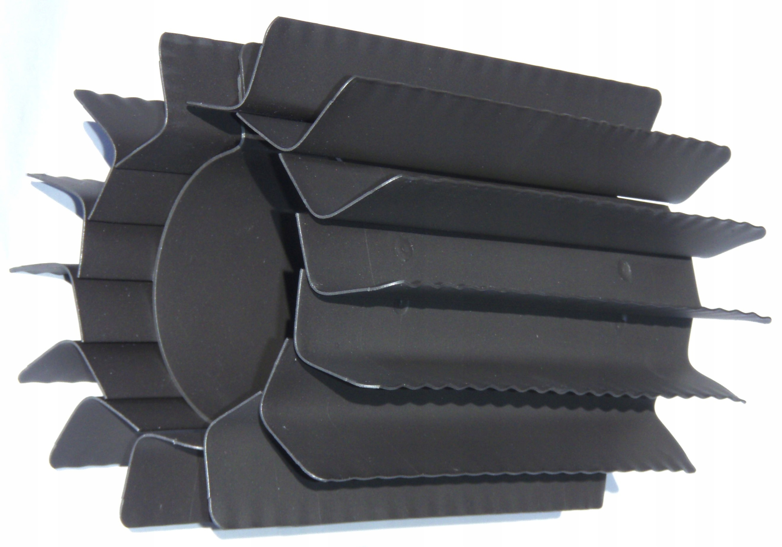 Radiátorový výmenník tepla ⌀ 80 mm/výška 250 mm sivý, nanášaný a skrutkovaný