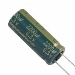 

Kondensator 1500uF 6,3V Low Esr 10x12mm 105* x5szt