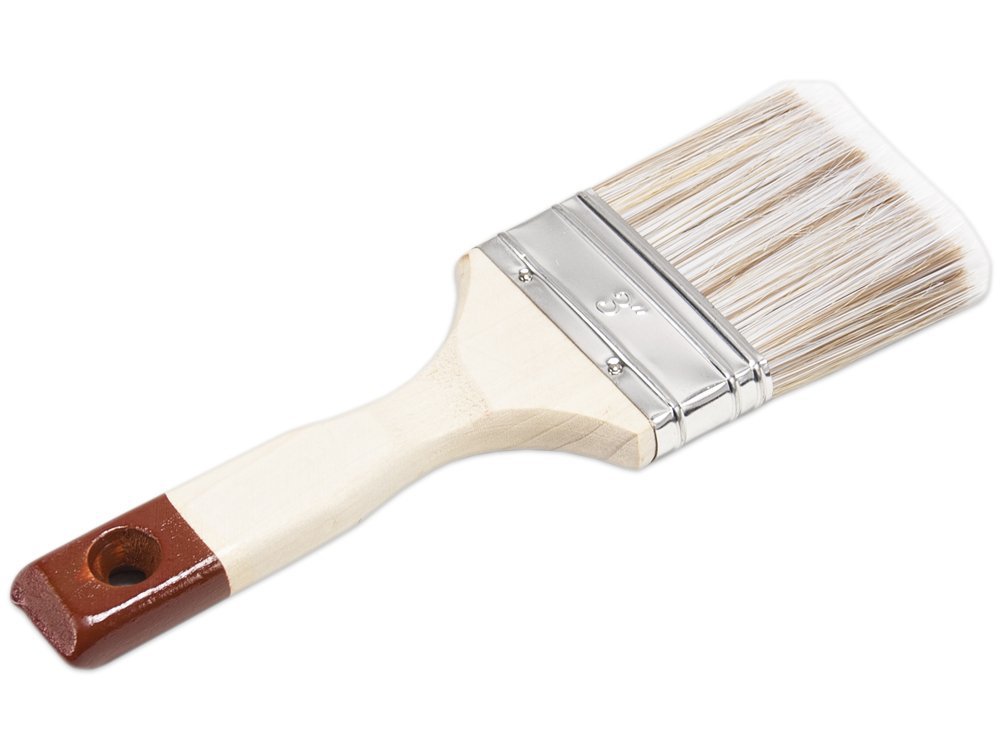 Pędzel Płaski do Bejc i Lakierów 1"