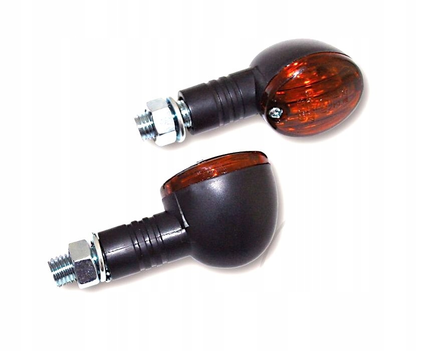 Mini Směrovky 2ks M10 Černé Ovál