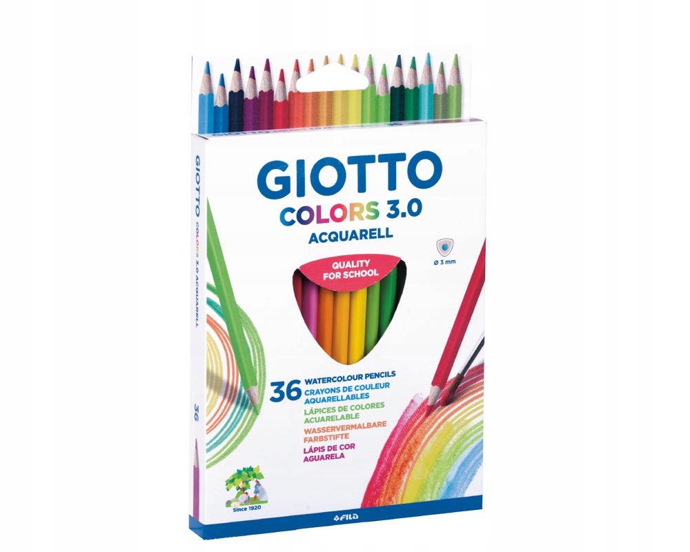 

Kredki Giotto Colors 3.0 Aquarell 36 Sztuk