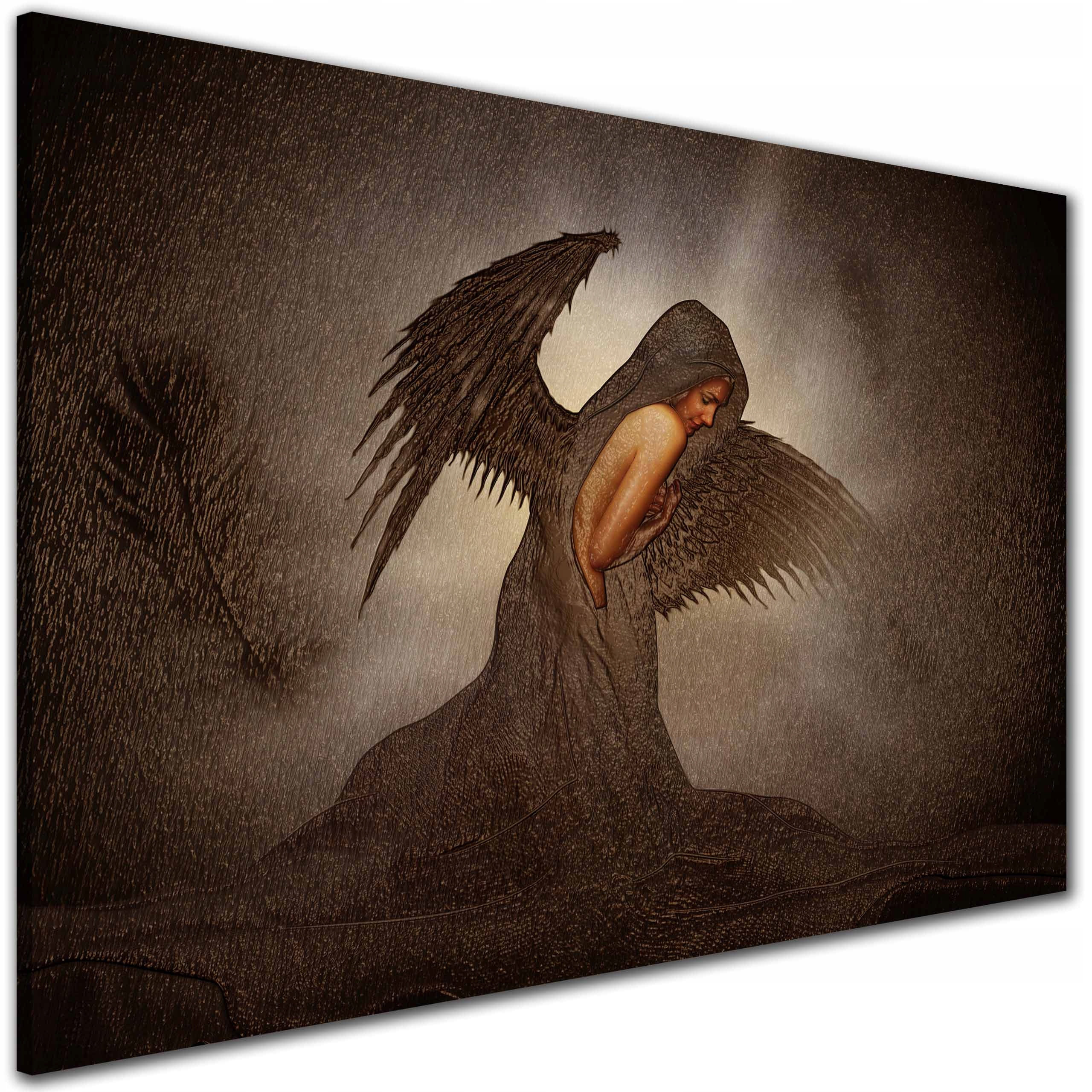 Nowoczesny Obraz do sypialni ANIOŁ KOBIETA ART