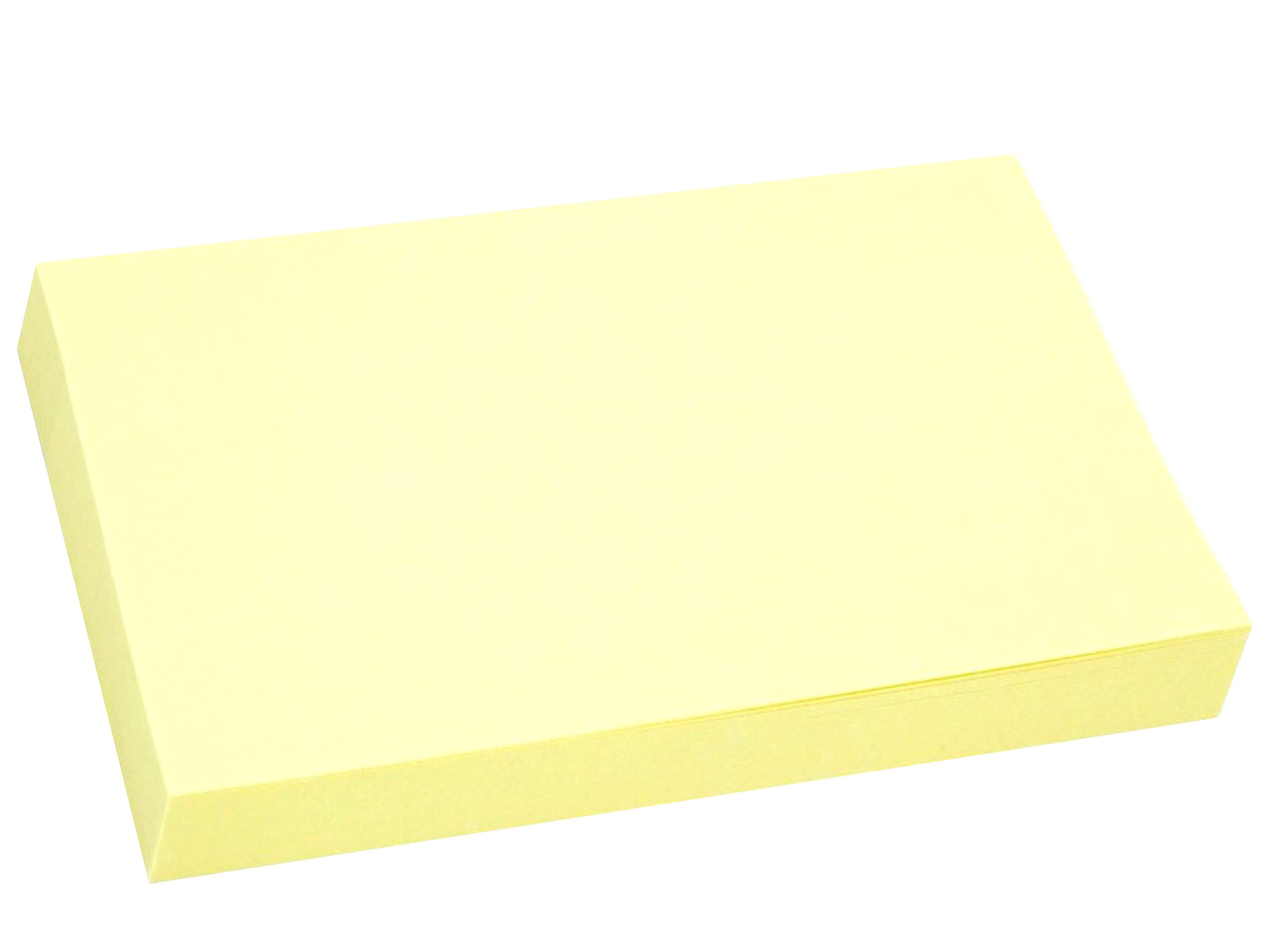 

Karteczki samoprzylepne żółe bloczek notes 75x125
