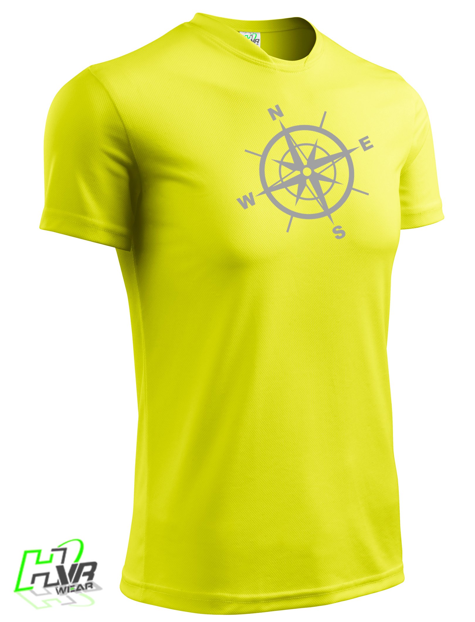 KOSZULKA ŻEGLARSKA ODDYCHAJĄCA BEZPIECZNA WIDOCZNA Marka Odblaskowo