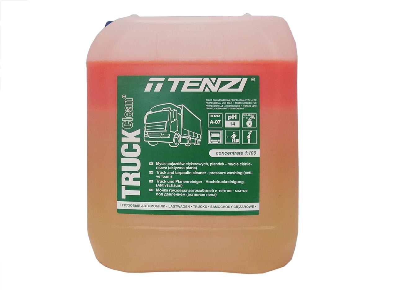 АКТИВНАЯ ПЕНА TENZI TRUCK CLEAN 10L ДЛЯ МАШИН