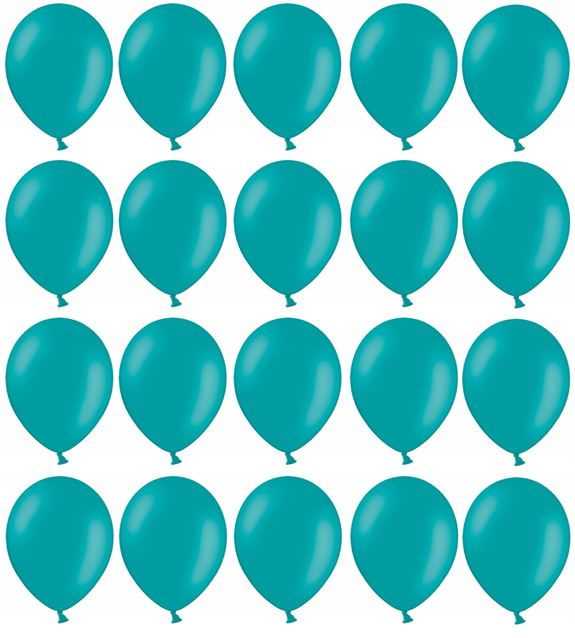 

Balony Turkusowe 25cm Pastelowe 20szt ślub party