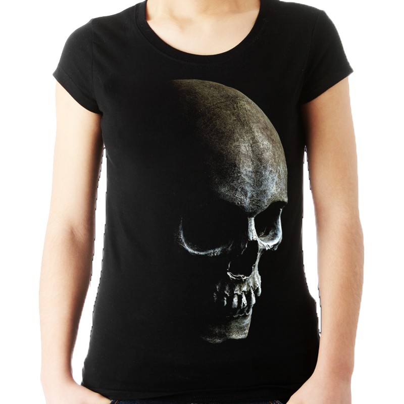 

Koszulka z czaszką bluzka t-shirt horror Hq - XXL
