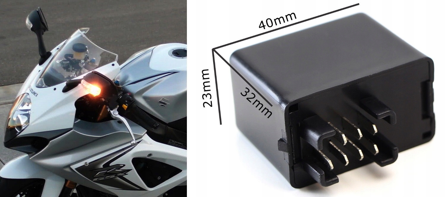 PRZERYWACZ KIERUNKOWSKAZÓW LED SUZUKI GSX_F_650 Producent inny