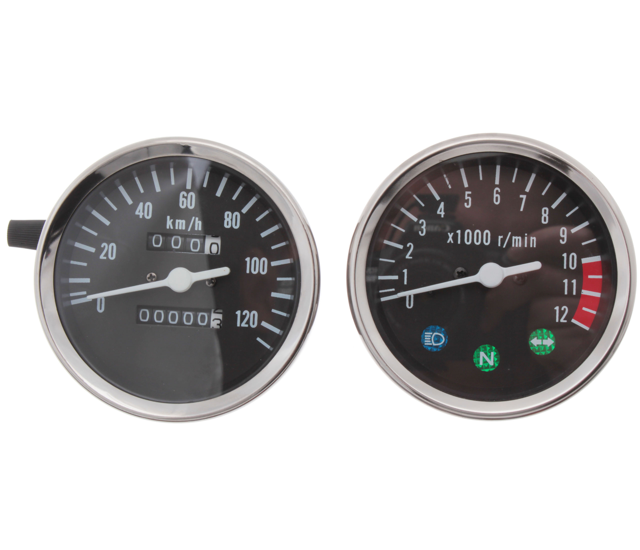56465 - SUZUKI GN125 СПИДОМЕТР ТАХОМЕТР ЧАСЫ 2X